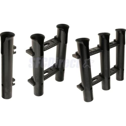 1, 2, 3 Tube Links Fishing Rod Holder Rack Pole Rest Bracket Fishing Tool Storage Shelf for Yacht Boat Kayak Fishing