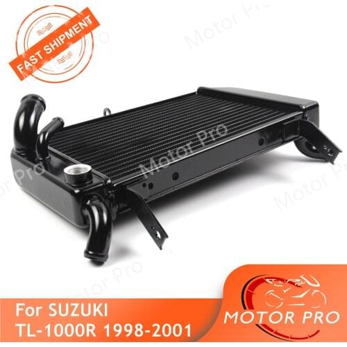 Motorcycle Radiator For Suzuki TL1000R 1998 1999 2000 2001 Aluminum Motorbike Cooling Cooler Engine Water Radiator TL 1000 R