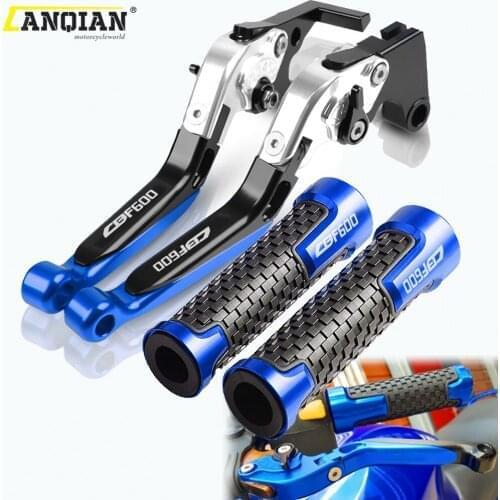 For HONDA CBF600 SA 2010 2011 2012 2013 Motorcycle Accessories Adjustable Extendable Brake Clutch Levers Handle Bar Grip CBF 600