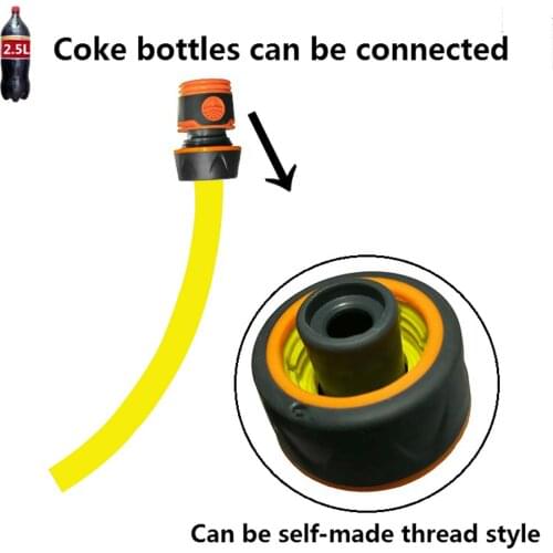 Car Wash Hose Connector Waterstop Fast Water Stop Joint For 1/2 Inch House Garden Lawn Irrigation Fittings Pipe Adapter