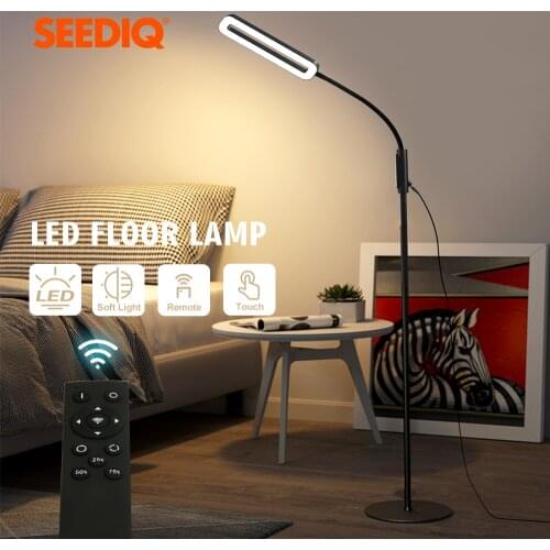 Modern Nordic Standing Lamp For Bedroom Living Room Lamps Led Floor Lamp With Remote Control Touch Control Dimmable Corner Light