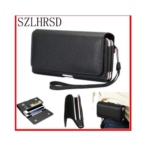 SZLHRSD Double cell phone Waist Pack, For Xiaomi Redmi Note 5 Pro Pouch Bag with Belt Clip Holster Case for Xiaomi Redmi Note 5