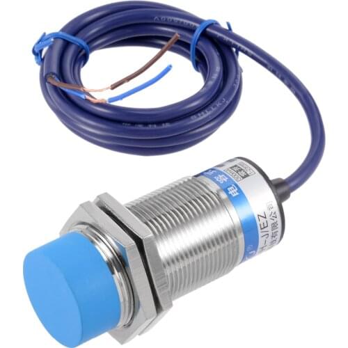 Uxcell 1-25mm Capacitance Inductive Proximity Sensor Switch Detector NO AC 90-250V 300mA PNP/NPN NO DC 12-24V 200mA 2/3-wire