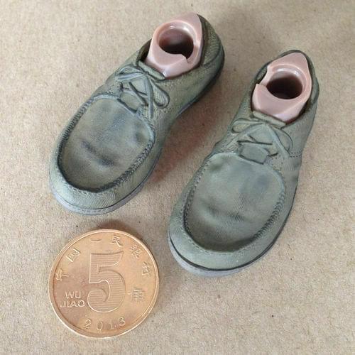 1/6th Hulk Dr. Banner Shoes Model for 12" Action Doll Toys