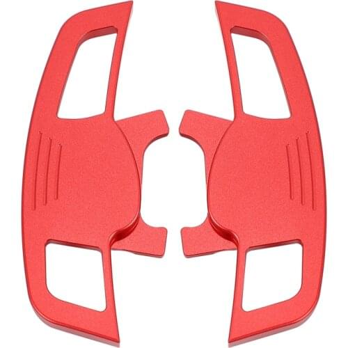 2X Car Steering Wheel Paddle Shift Extend Shifter For GOLF-R GTD GTE MK7 7-POLO Scirocco 2013-2018