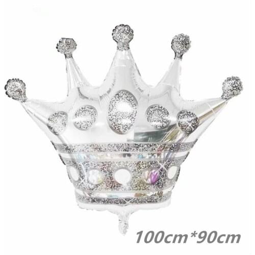 5pcs Balloon New Queen Crown Aluminum Film Balloon Wedding Birthday Party Decoration Balloon Anniversary Decoration Bar Balloon