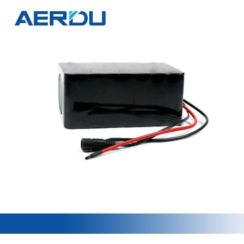 AERDU 4S10P 14.8V 32Ah 3200mAh Cells 560W 18650 Lithium Battery Pack Built-in BMS for Smart Robot Equipment Motorcycle Scooters