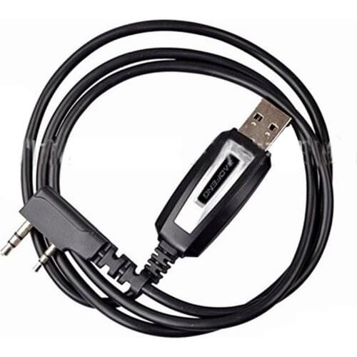 Baofeng Walkie Talkie 10km USB Programming Cable With CD Software For 2 Way Radio UV-5R BF-888s UV5R K Port Driver