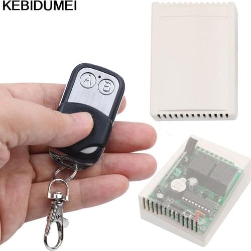KEBIDUMEI Remote Switch Wireless Universal Control DC 12V Button ON OFF Key Switch Telecomando Transmitter Receiver System 433MH