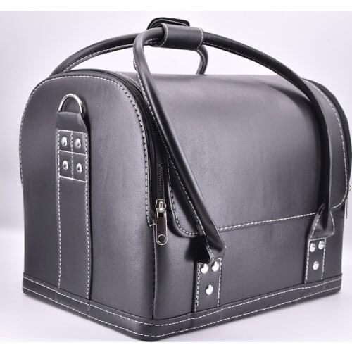 Close-Up Leather Bag Magic Tricks Amazing Stage Magia Accessories Magicians Carrying Bag Magie Mentalism Illusion Gimmick Props