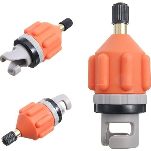 Inflatable Boat Dinghy Air Valve Adaptor SUP Paddle Board Pump Converter Quick Inflation Kayak Accessory Parts
