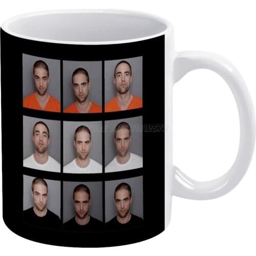 Not A Good Time-Robert Pattinson White Mug Coffee Mug 330ml Ceramic Home Milk Tea Cups and Mugs Travel Gift for Friends Robert P