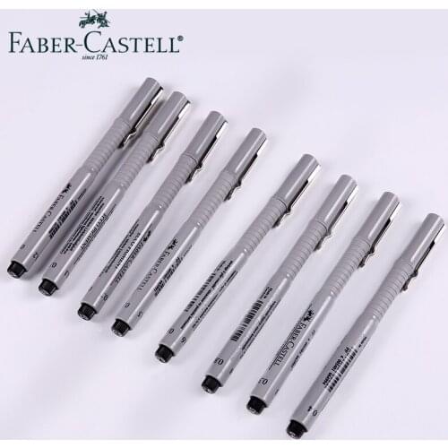 Germany Faber-castell Gel Pen Drawing WaterproofComic Design Hand-painted Pen 8Pcs / Set