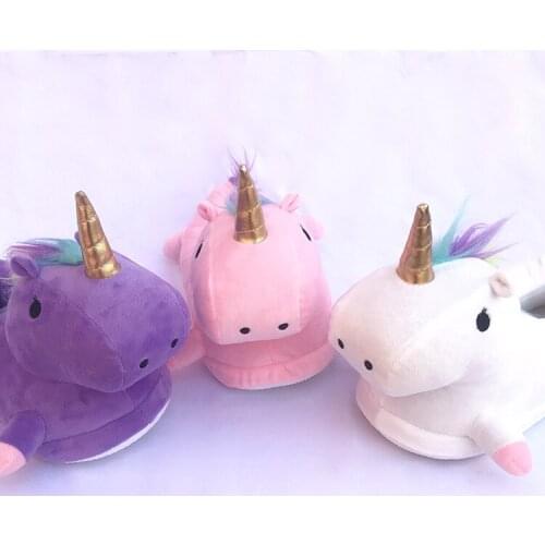 Toddler Kids Unicorn Slippers Cartoon Animal Claw Kigurumi Onesies Pajama Baby Home Shoes Boys Girls Adult Casual Cosplay Wear