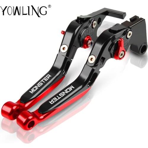 Motorcycle CNC Foldable brakes Clutch levers For Ducati MONSTER M750 / M750IE 1995 1996 1997 1998 1999 2000 2001 2002