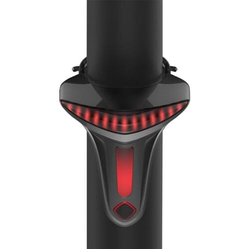 Safety LED Bike Brake Sensor Light, USB Rechargeable Bicycle Tail Light with 7 Modes, Cycling Rear Light Braking Warning Lamp
