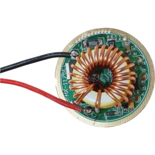 32mm 5 Modes High Power LED Driver Input DC 7-15V Output DC6V 4-4.8A Used with Cree MTG XHP70 6V LED Lighting Emitter Diode Chip