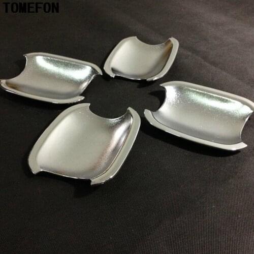TOMEFON 4pcs For Peugeot 301 2014 Door Outer Handle Door Bowl Cover Case Stickers