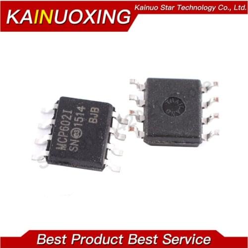 10PCS MCP602 SOP MCP602I SOP-8 MCP602-I/SN SOP8 new and original IC