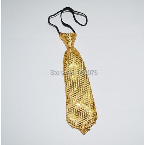 100pcs/lotFashion Kids Boys Girls Baby Infant Child Pure Solid Ties Suit Accessories Neckties sequins tie Wedding Party Necktie