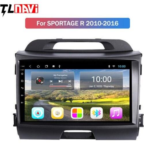 2G RAM 9 inch android 10 for KIA Sportage R 2010-2016 Auto vehicle car multimedia GPS navigation system