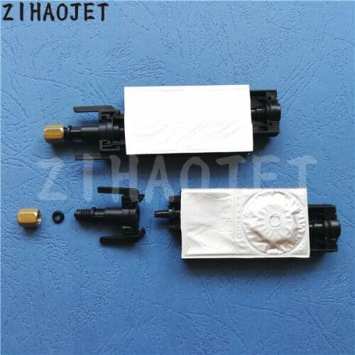Free shipping Flatbed UV solvent printer ink damper Mimaki JV33 JV5 TS3 TS5 Allwin Twinjet DX5 UV dumper with connectors 16X