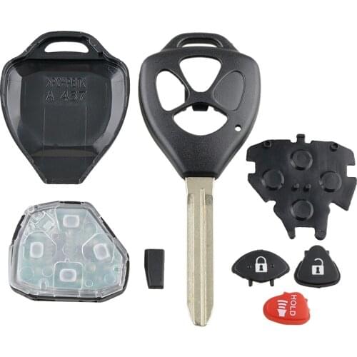 3 Buttons Remote key For Toyota MOZB41TG 312Mhz For Toyota Scion Yaris 2005-2010 Car keys 4D67 or G Chip optional MOZB41TG