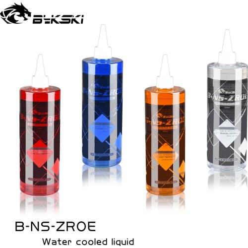 Bykski 500ml computer transparent Coolant water cooling liquid PC radiator Anti-corrosion colorful Thermal fluid B-NS-ZROE