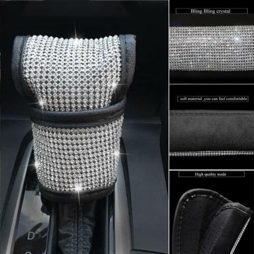 Tool Shift Knob Cover Accessories Supplies Wrap Crystal Decoration Gear