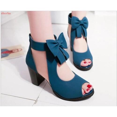 New fashion Women shoes bowknot high Heel zipper Sandals Summer New High Heel Shoes Fashion Mesh fashion women sandals