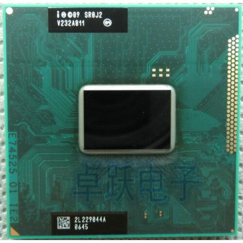Original intel Pentium CPU processor B970 SR0J2 2.3G 2M Cache B 970 for HM65 PM65 HM67 Free Shipping