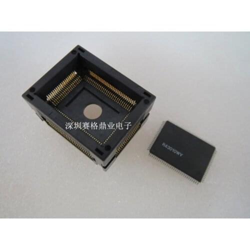 Original Key IC Test Seat LQFP100 TQFP100 QFP100 Burning Programm Socket Adapte