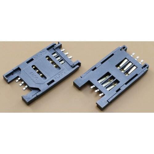 YuXi SIM Card holder 6P SMT TF Memory Card Socket / Slot / Seats/ Holder for phone