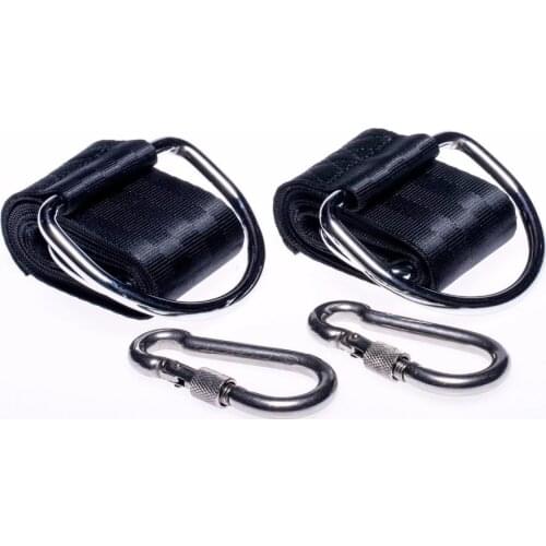 Outdoor Heavy Duty Tree Swing Hanging Kit Carry Pouch Easy Installation Tree Hammock Straps with Safer Lock Carabiner Hooks