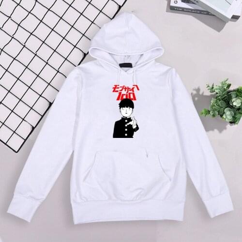 Women Sweatshirt Cartoons Anime Mob Psycho 100 harajuku hoodie Sweater women fashion clothes women hoodie women clothing
