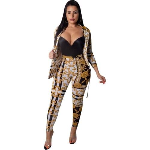 Ladies Suits Formal Set Pants Set Blazer 2 Piece Set Blazer Suit Women Elegant V Neck Long Sleeve Track Suite Women Plus Size