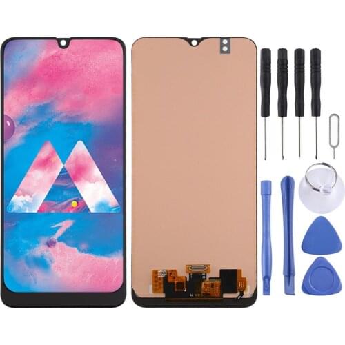Incell LCD Screen and Digitizer Full Assembly for Galaxy M30 / M30s (Black)
