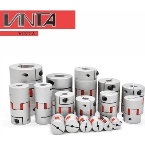 1pcs 3/4/5/6/6.35/7/8/10mm LM shaft coupling cardan coupler Flexible Spider plum CNC Motor Jaw couple casal motor shaft adapter