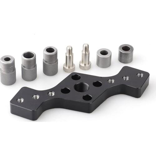 Drilling Locator Hole Hole Opener Woodworking Hole Puncher Locator 3in1 Woodworking Tools 6/8/10mm Drill Guide