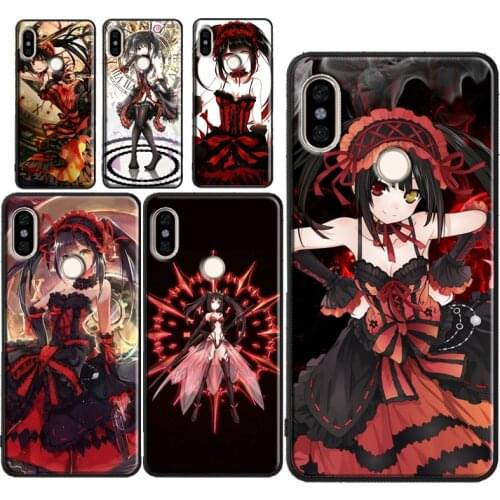 Kurumi Tokisaki Date A Live For Xiaomi Mi Note 10 Lite A3 9T Case For POCO X3 For Redmi Note 9 Pro 8 7 8T 9S 9A 9C