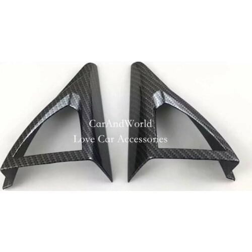 Interior A Column Window triangle Box Cover Trims frame sequins For Peugeot 5008 GT 2017 2018 Car-Styling Accessories