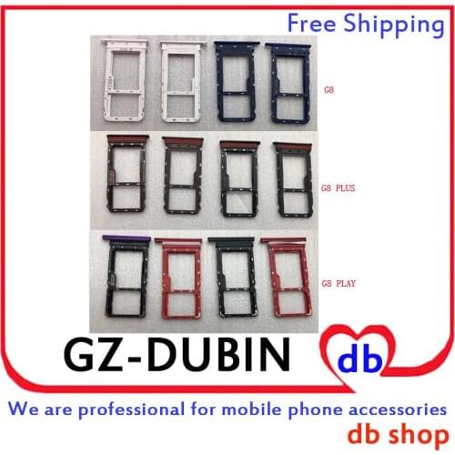 For Moto G7 POWER G7 PLUS G7 PLAY G8 PLAY G8 PLUS SIM Card Reader Socket Holder Connector Slot Tray Part