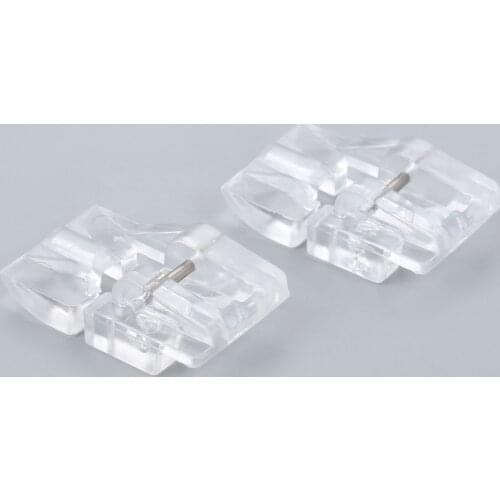 2PCS All Low Shank Snap-On Pearls and Sequins Sewing Machine Presser Foot Fit for Singer Brother Babylock Janome 5BB5243-1