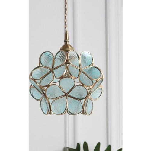 Nordic Modern Glass Pendant Lamp Fixtures E27 LED Hanging Pendant lights for Restaurant Bar living room bedroom