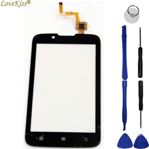 A 328 Front Panel TouchScreen For Lenovo A328 A328t Touch Screen Sensor LCD Display Digitizer Glass Cover Lens Replacement Tools