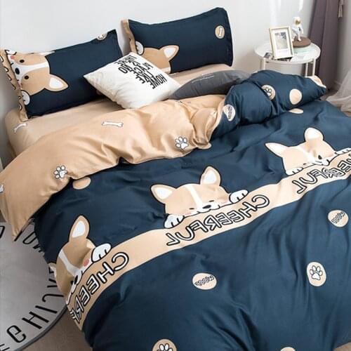 Bed Underwear Anime Bedding 200x220 Bed Sheets and Pillowcase...bed Adornment 2 Person...bed Linen 135x200
