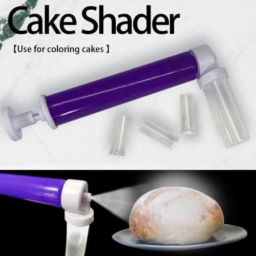 Cake Coloring Duster Manual Cake Airbrush Pump Cake Decorating Tool Edible Gold Powder Baking Decoration Tool Dessert Lover