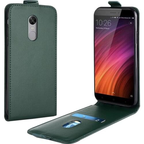 Flip Up and Down Leather Case for Xiaomi Redmi Note 4X Case M1903C3GG M1903C3GH Vertical Cover for Redmi Note 4 X Case Phone Bag