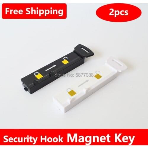 2pcs Security Hook Detacher Magnet Key S3 Handkey Eas Magnaetic Releaser For Supermarket Retail Store Display Hook Stop Lock