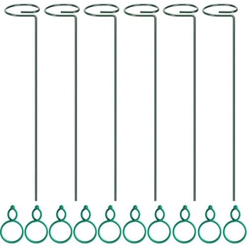 40cm/45cm Plant Support Mulch Fix Tools Durable Fly Net Pest Control 14cm Reusable Plastic 10pcs/lot 12.4cm PP Weeding Ground